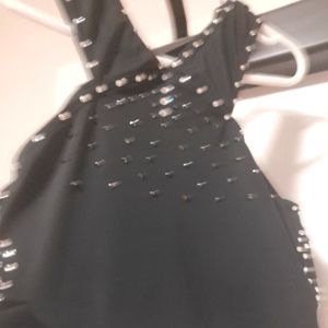 Rhinestone studded top